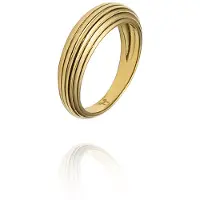Mockberg Edge Ribbed kullattu sormus #54 MB0703