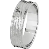 Kohinoor Flow 5.7mm valkokultasormus 003-455V-205