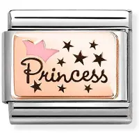 Nomination Composable Classic pink princess crown 430204/02