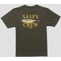 Salty Crew Yellowfin Kids T-paita vihreä, XL