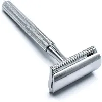 Parker 78R - Chrome - Unisex Textured Long Handle Three piece