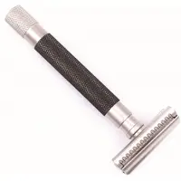 Parker 55SL-GR - Semi-Slant 3 Piece Safety Razor - Graphite