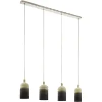 Eglo 39752 - Kattokruunu narulla AZBARREN 4xE27/40W/230V