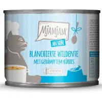 MjAMjAM Economy Pack 24x185g in Sauce Blanched Wild Duck with Steamed Pumpkin Cat Food Wet (kissanruoka)