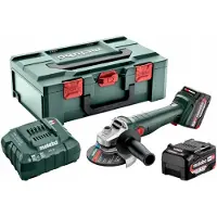 Metabo Kulmahiomakone W 18 L 9-125 Quick 2 x 5,2Ah Li-Power