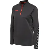 Hummel Urheilullinen collegepaita 'Authentic' grafiitti / meleerattu harmaa / vaaleanpunainen / musta