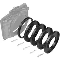 SmallRig 3383 Adapter Rings Kit (52, 55, 58, 62, 86Mm) For Mini Matte Box