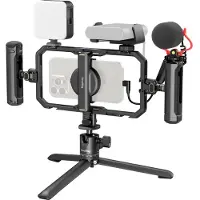 SmallRig 4704 All-In-One Video Kit For Smartphone Creators Qucik Pro Edition matkapuhelin lisävaruste