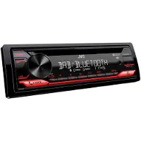 JVC KD-DB622BT, Musta, 1 DIN, 200 W, 4.1.2 kanavaa, 50 W, CD (KDDB622BT)