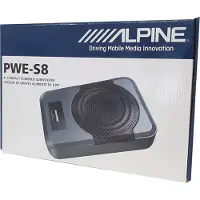 Alpine pwe-s8 aktiivinen subwoofer 8" / 20 cm