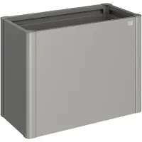 Biohort Belvedere istutusallas maxi koko 100 metallic kvarts-harmaa