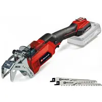 Einhell Coupe langattomat oksasahat GE-GS 18/150 Li-Solo PXC (18V, mukana kiinnike ja terä) Toimitetaan ilman akkua ja laturia.