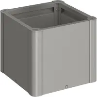 Biohort Belvedere istutusallas mini koko 50 metallic kvarts-harmaa