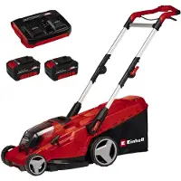 Einhell RASARRO 36/40 -akkuruohonleikkuri, 36 v, 40 cm, sisältää 2 x 4,0 Ah akkua ja laturin