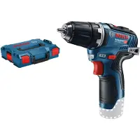 Bosch Akkuporakone/ruuvinväännin GSR 12V-35, runko ilman akkua ja laturia, L-BOXX