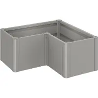 Biohort Belvedere istutusallas mini koko l100 metallic kvarts-harmaa