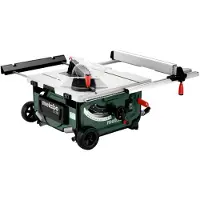 Metabo Pöytäsaha TS 254 jaloilla ja pyörillä