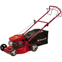 Einhell GC-PM 46/5 S Bensiinikäyttöinen ruohonleikkuri, sis. itseliikkuvan voimansiirron 2000 W Leikkuuleveys (max.) 46 mm Soveltuu... 1400 m²