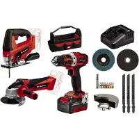 Einhell Teho Työkalu Kit TE-TK 18/3 Li Kit (JS+CD+AG)