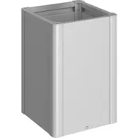 Biohort Belvedere istutusallas maxi koko 50 metallic hopea