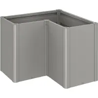 Biohort Belvedere istutusallas maxi koko l100 metallic kvarts-harmaa