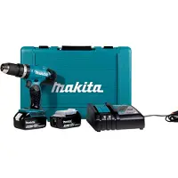 Makita Iskupora / ruuvinväännin DHP453RFE; 18 V; 2x3,0 Ah akku