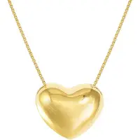 Nomination Armonica hopeakaulakoru Large zirkonioilla heart Gold 241306/006
