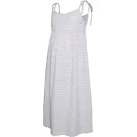 Mamalicious Mlvicki Strap Wo Midi Dress - White - S