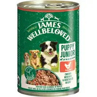 James Wellbeloved 6x400g Junior Dog Hypoallergenic kanapatee koiranruoka