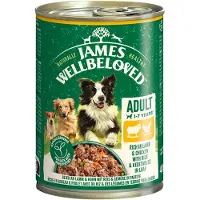 James Wellbeloved 12x400g Adult Dog Hypoallergenic lammas- & kanapatee koiranruoka