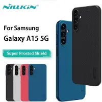 NILLKIN Super Frosted Shield case for Samsung Galaxy A15 5G rigid cover - black