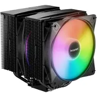 be quiet! PURE ROCK PRO 3 LX, 2x120 mm ARGB -prosessorijäähdytin, musta