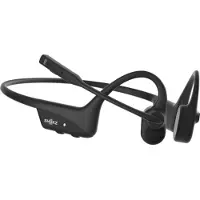 Shokz OpenComm2 UC -langaton luujohdekuulokemikrofoni + USB-C-sovitin, musta