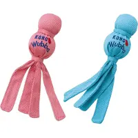 Kong - Wubba Puppy Small Pink/Blue 22x5,5cm - Koirat - Koiran lelut ja pelit - Noutolelut