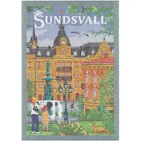 Ekelund - Sundsvall Käsipyyhe 35x50 cm