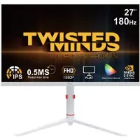 Twisted Minds Artic Pro Series 27” FHD, 180Hz, Fast IPS, 0.5ms, HDR400 Pelimonitori