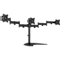 Multibrackets M Deskstand Basic Triple-pöytäjalka kolmelle näytölle 15-27" 8 kg, musta