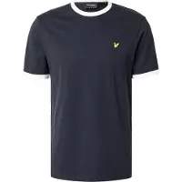 Lyle & Scott Ringer T-Shirt - Navy - M