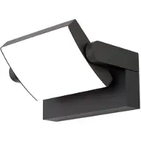 Orion Led ulkoseinävalaisin Ginger, Musta, Alumiini, Moderni