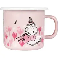 Muurla Moomin Enamel Mug 25Cl - Pink - 25 CL