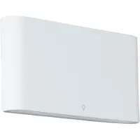 QAZQA Seinävalaisin valkoinen 17,5 cm sis. LED IP65 - Batt