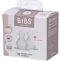 BIBS Baby Medium Flow silikoninen 2kpl pullotutti