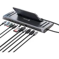 Xtrememac – type-c docking hub station, 12 ports (XWH-CDH-13)