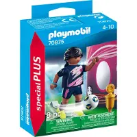 Playmobil Soccer Player with Goal