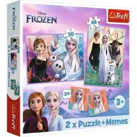 Trefl FROZEN Palapelisetti Frozen 2, 30 + 48 + M24