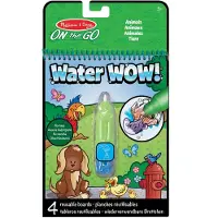 Melissa & Doug Water Wow! Värityskirja Eläimet