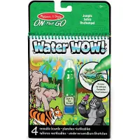 Melissa & Doug Water Wow! Värityskirja Viidakko