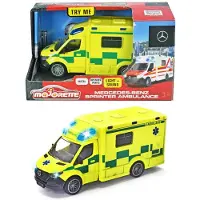 Majorette Swedish Mercedes-Sprinter Ambulance - Yellow - ONE SIZE