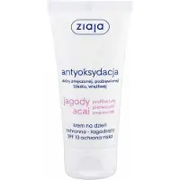 Ziaja Acai Berry Antioxidation SPF10 -suojaava ja rauhoittava päivävoide, 50 ml