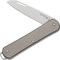 Fox knives Vulpis FX-VP130TI, M390, Sandblasted Titanium, pocket knife